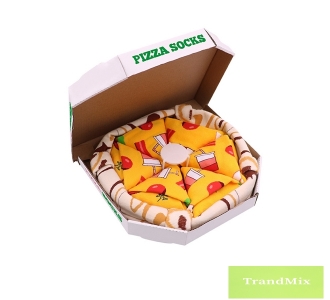 rosary Pizza mintájú zokni pizzás dobozban 16-pi04642-2